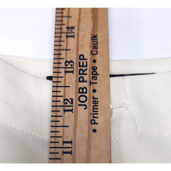 LRL Ralph Lauren Elevated Crop Pants Womens Plus Size 14W Cream Pockets NEW NWT - Picture 11 of 14